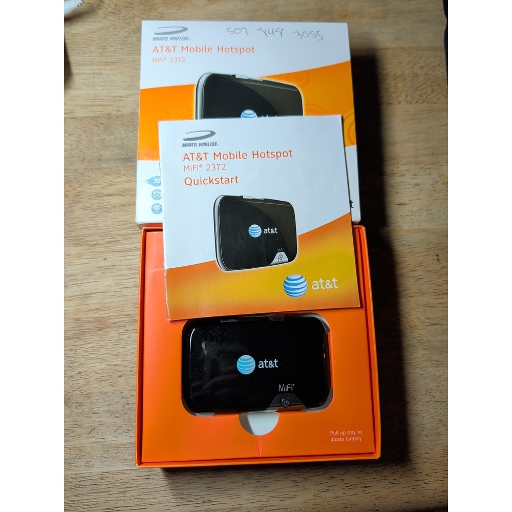 NICE! AT&T Mobile Hotspot 4G LTE Open Box Mifi 2372